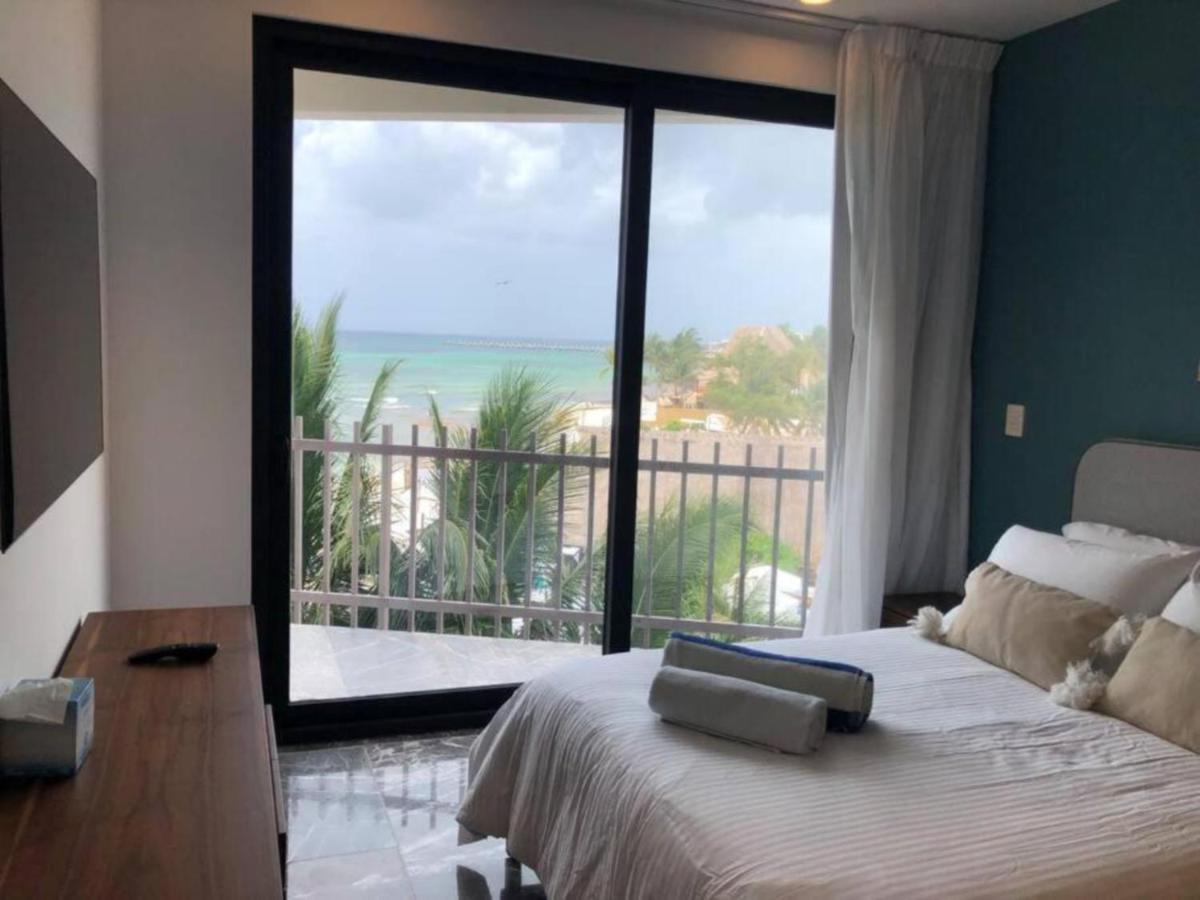 Deluxe Aparment Whit Beach & Ocean View 8 Pax Playa del Carmen Exterior foto