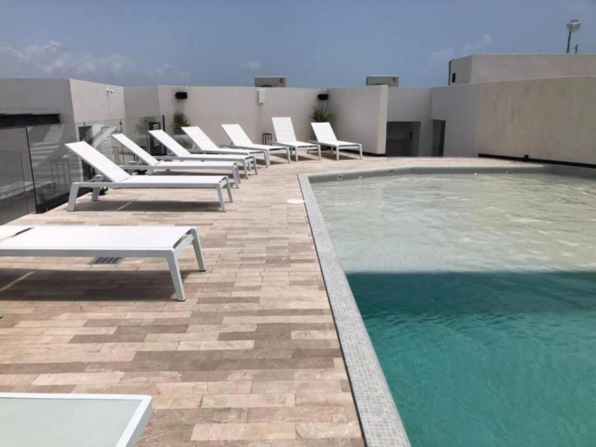 Deluxe Aparment Whit Beach & Ocean View 8 Pax Playa del Carmen Exterior foto
